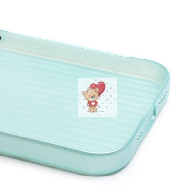 Чехол-накладка для Apple iPhone 15 Pro (мятный) - PC089