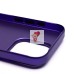 Чехол-накладка для Apple iPhone 15 Pro (фиолетовый) - PC089