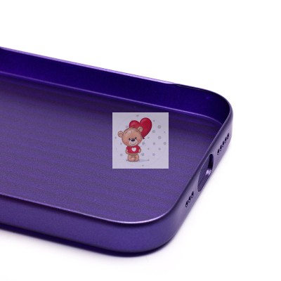 Чехол-накладка для Apple iPhone 15 Pro (фиолетовый) - PC089