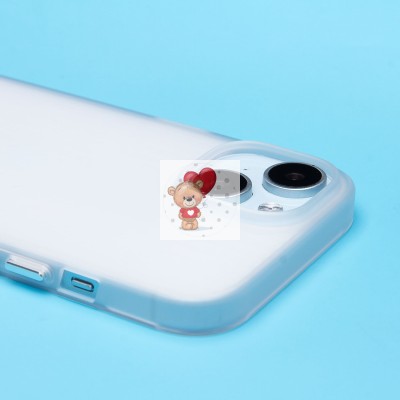Чехол-накладка для Apple iPhone 15 (матовый прозрачный) - PC089 Чехол-накладка для Apple iPhone 15 (матовый прозрачный) - PC089