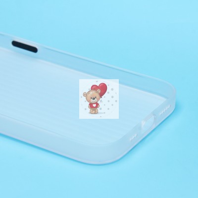 Чехол-накладка для Apple iPhone 15 (матовый прозрачный) - PC089 Чехол-накладка для Apple iPhone 15 (матовый прозрачный) - PC089