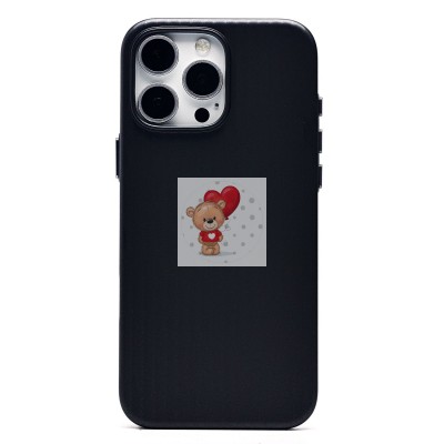 Чехол-накладка для Apple iPhone 16 Pro Max (черный) - PC089