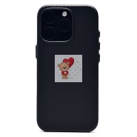 Чехол-накладка для Apple iPhone 16 Pro (черный) - PC089