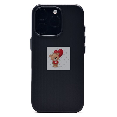 Чехол-накладка для Apple iPhone 16 Pro (черный) - PC089 Чехол-накладка для Apple iPhone 16 Pro (черный) - PC089