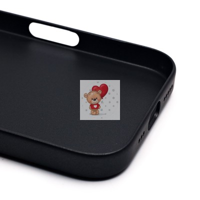 Чехол-накладка для Apple iPhone 16 Pro (черный) - PC089