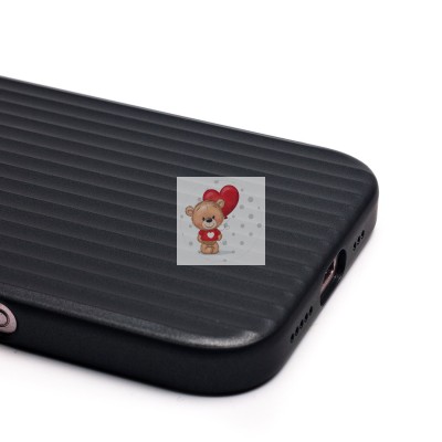 Чехол-накладка для Apple iPhone 16 (черный) - PC089