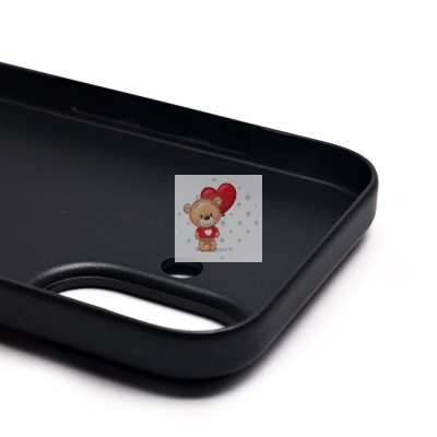 Чехол-накладка для Apple iPhone 16 (черный) - PC089