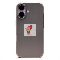 Чехол-накладка для Apple iPhone 16 (титановый) - PC089 Чехол-накладка для Apple iPhone 16 (титановый) - PC089