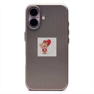Чехол-накладка для Apple iPhone 16 (титановый) - PC089 Чехол-накладка для Apple iPhone 16 (титановый) - PC089
