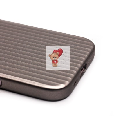 Чехол-накладка для Apple iPhone 16 (титановый) - PC089