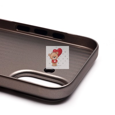 Чехол-накладка для Apple iPhone 16 (титановый) - PC089