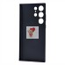 Чехол-накладка для Samsung Galaxy S23 Ultra (черный) - PC089