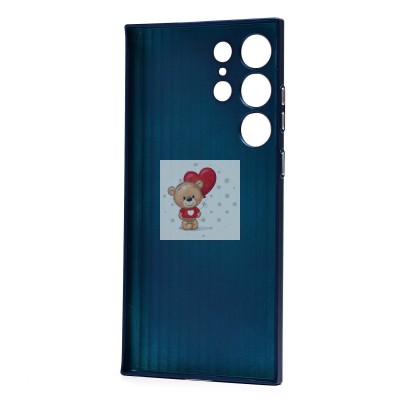 Чехол-накладка для Samsung Galaxy S23 Ultra (титановый синий) - PC089 Чехол-накладка для Samsung Galaxy S23 Ultra (титановый синий) - PC089