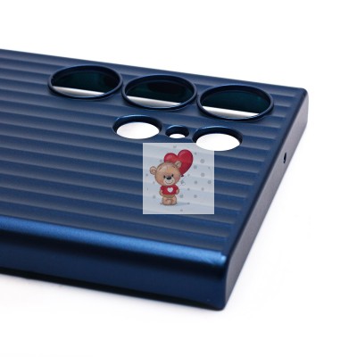 Чехол-накладка для Samsung Galaxy S23 Ultra (титановый синий) - PC089 Чехол-накладка для Samsung Galaxy S23 Ultra (титановый синий) - PC089