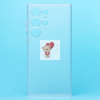 Чехол-накладка для Samsung Galaxy S23 Ultra (матовый прозрачный) - PC089 Чехол-накладка для Samsung Galaxy S23 Ultra (матовый прозрачный) - PC089