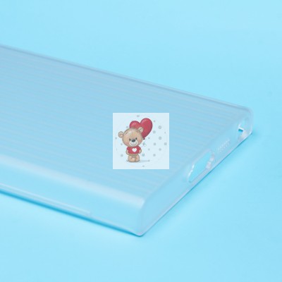 Чехол-накладка для Samsung Galaxy S23 Ultra (матовый прозрачный) - PC089