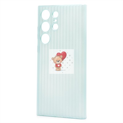 Чехол-накладка для Samsung Galaxy S23 Ultra (мятный) - PC089