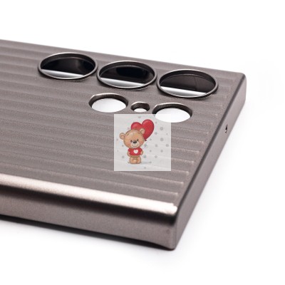 Чехол-накладка для Samsung Galaxy S23 Ultra (титановый) - PC089 Чехол-накладка для Samsung Galaxy S23 Ultra (титановый) - PC089