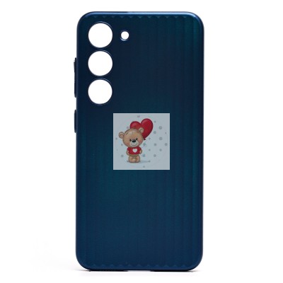 Чехол-накладка для Samsung Galaxy S23 (титановый синий) - PC089 Чехол-накладка для Samsung Galaxy S23 (титановый синий) - PC089