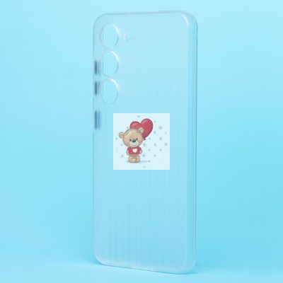 Чехол-накладка для Samsung Galaxy S23 (матовый прозрачный) - PC089