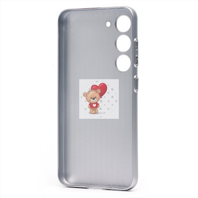 Чехол-накладка для Samsung Galaxy S23 (серебяный) - PC089 Чехол-накладка для Samsung Galaxy S23 (серебяный) - PC089