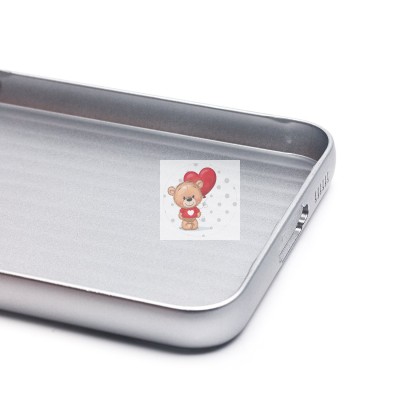 Чехол-накладка для Samsung Galaxy S23 (серебяный) - PC089 Чехол-накладка для Samsung Galaxy S23 (серебяный) - PC089