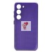 Чехол-накладка для Samsung Galaxy S23 (фиолетовый) - PC089