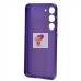 Чехол-накладка для Samsung Galaxy S23 (фиолетовый) - PC089