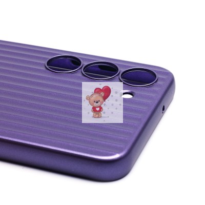 Чехол-накладка для Samsung Galaxy S23 (фиолетовый) - PC089