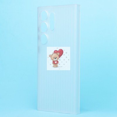 Чехол-накладка для Samsung Galaxy S24 Ultra (матовый прозрачный) - PC089 Чехол-накладка для Samsung Galaxy S24 Ultra (матовый прозрачный) - PC089