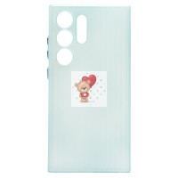 Чехол-накладка для Samsung Galaxy S24 Ultra (мятный) - PC089