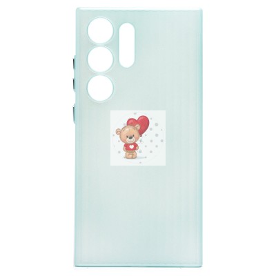 Чехол-накладка для Samsung Galaxy S24 Ultra (мятный) - PC089