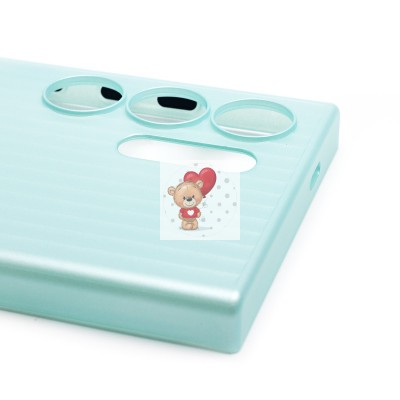 Чехол-накладка для Samsung Galaxy S24 Ultra (мятный) - PC089