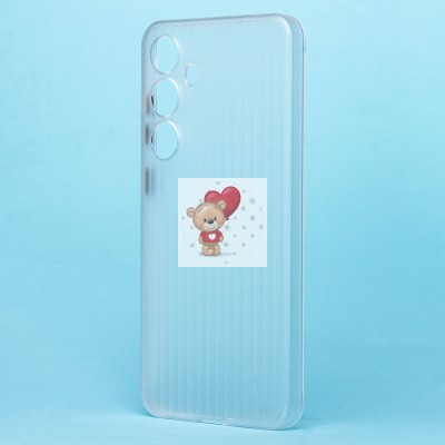 Чехол-накладка для Samsung Galaxy S24 (матовый прозрачный) - PC089