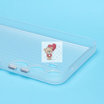 Чехол-накладка для Samsung Galaxy S24 (матовый прозрачный) - PC089