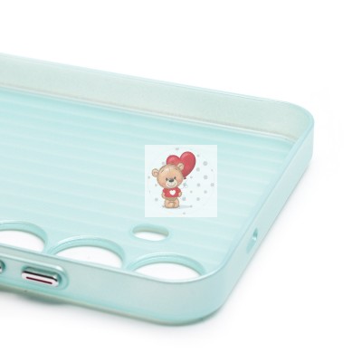 Чехол-накладка для Samsung Galaxy S24 (мятный) - PC089