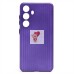 Чехол-накладка для Samsung Galaxy S24 (фиолетовый) - PC089