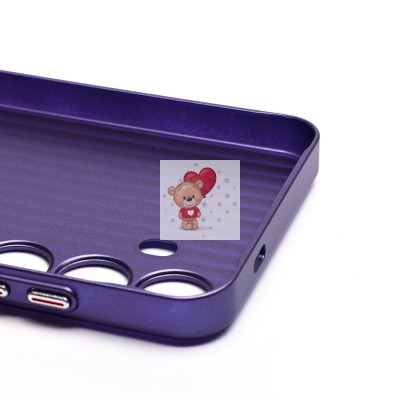 Чехол-накладка для Samsung Galaxy S24 (фиолетовый) - PC089