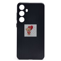 Чехол-накладка для Samsung Galaxy S24+ (черный) - PC089