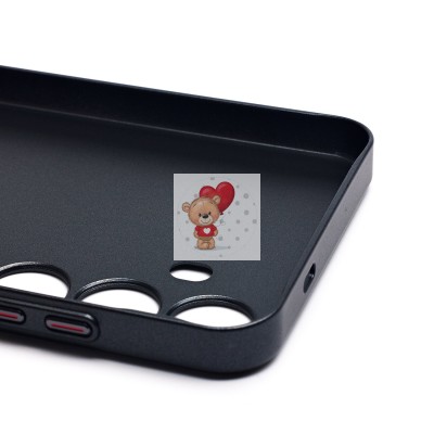 Чехол-накладка для Samsung Galaxy S24+ (черный) - PC089
