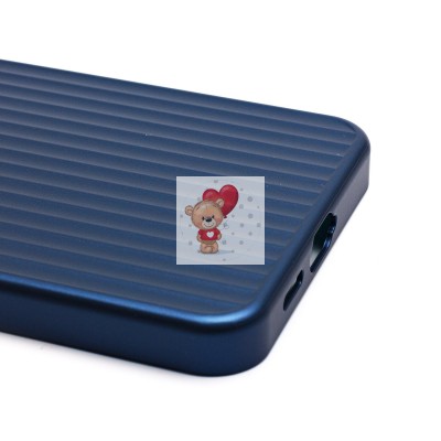 Чехол-накладка для Samsung Galaxy S24+ (титановый синий) - PC089