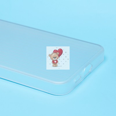 Чехол-накладка для Samsung Galaxy S24+ (матовый прозрачный) - PC089