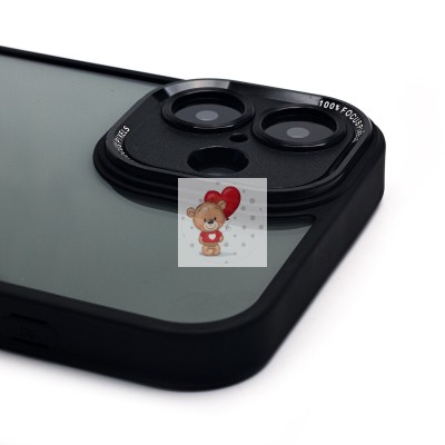 Чехол-накладка для Apple iPhone 16 Plus (черный) - PC090