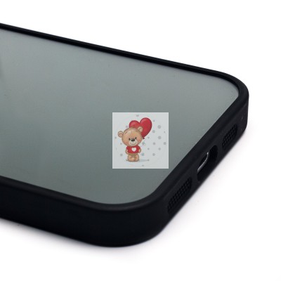 Чехол-накладка для Apple iPhone 16 Plus (черный) - PC090