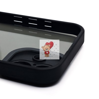 Чехол-накладка для Apple iPhone 16 Plus (черный) - PC090