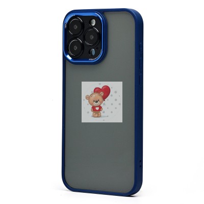 Чехол-накладка для Apple iPhone 16 Pro Max (синий) - PC090