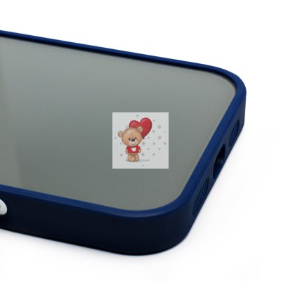 Чехол-накладка для Apple iPhone 16 Pro Max (синий) - PC090