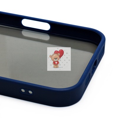 Чехол-накладка для Apple iPhone 16 Pro Max (синий) - PC090