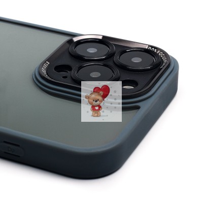 Чехол-накладка для Apple iPhone 16 Pro Max (серый) - PC090