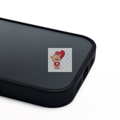 Чехол-накладка для Apple iPhone 16 Pro (черный) - PC090